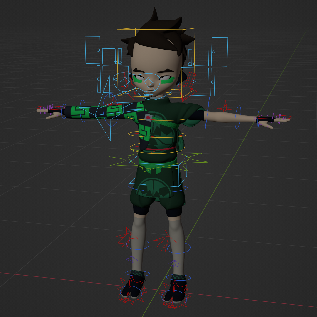 Lyoko rig with main controls visible